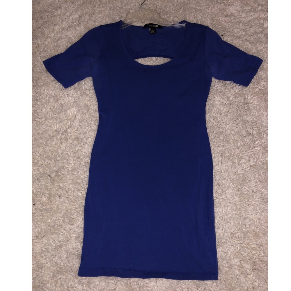 Blue dress